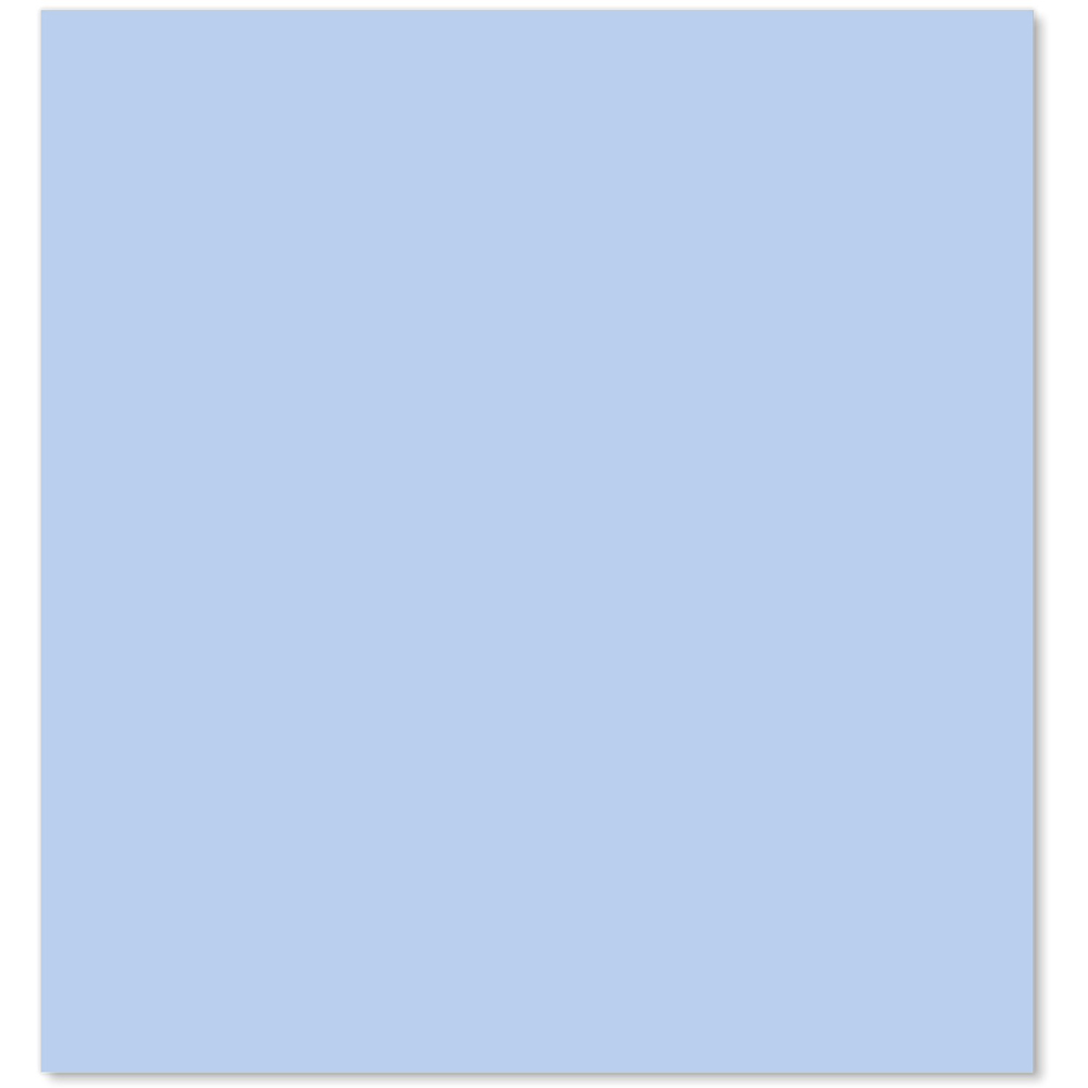 Warren Reed Designer Pale Cornflour Blue Glass Kitchen Splashback 75 x 70cm Image 2