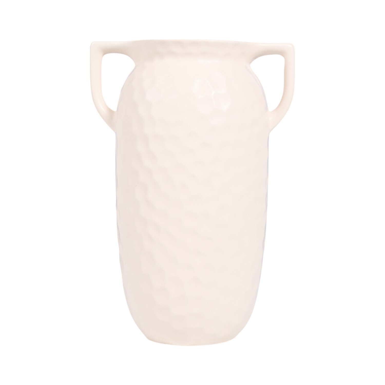 Athena Handled Vase Beige Image 1