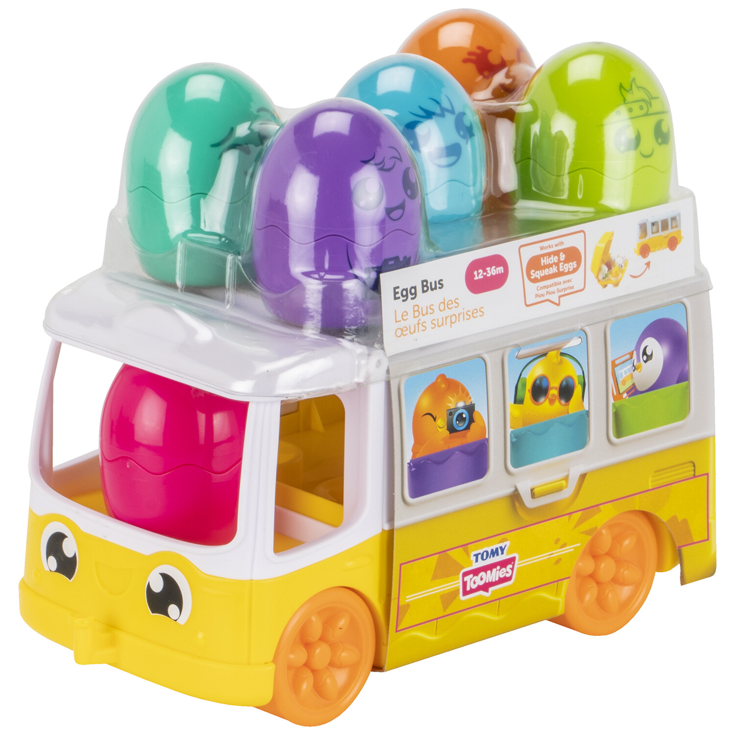 Hide & Squeak Eggventures Egg Bus Image 1