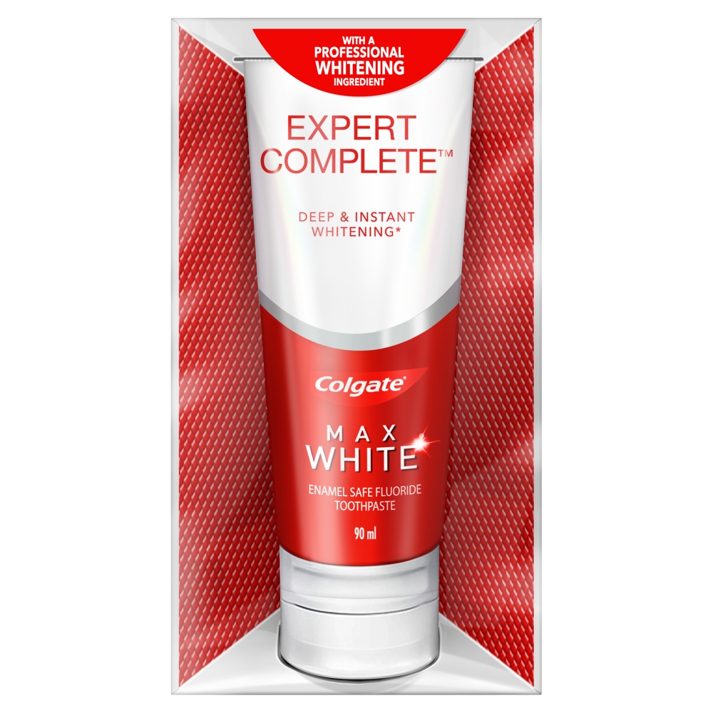 Colgate Max White Expert Complete Toothpaste 90ml Image 1