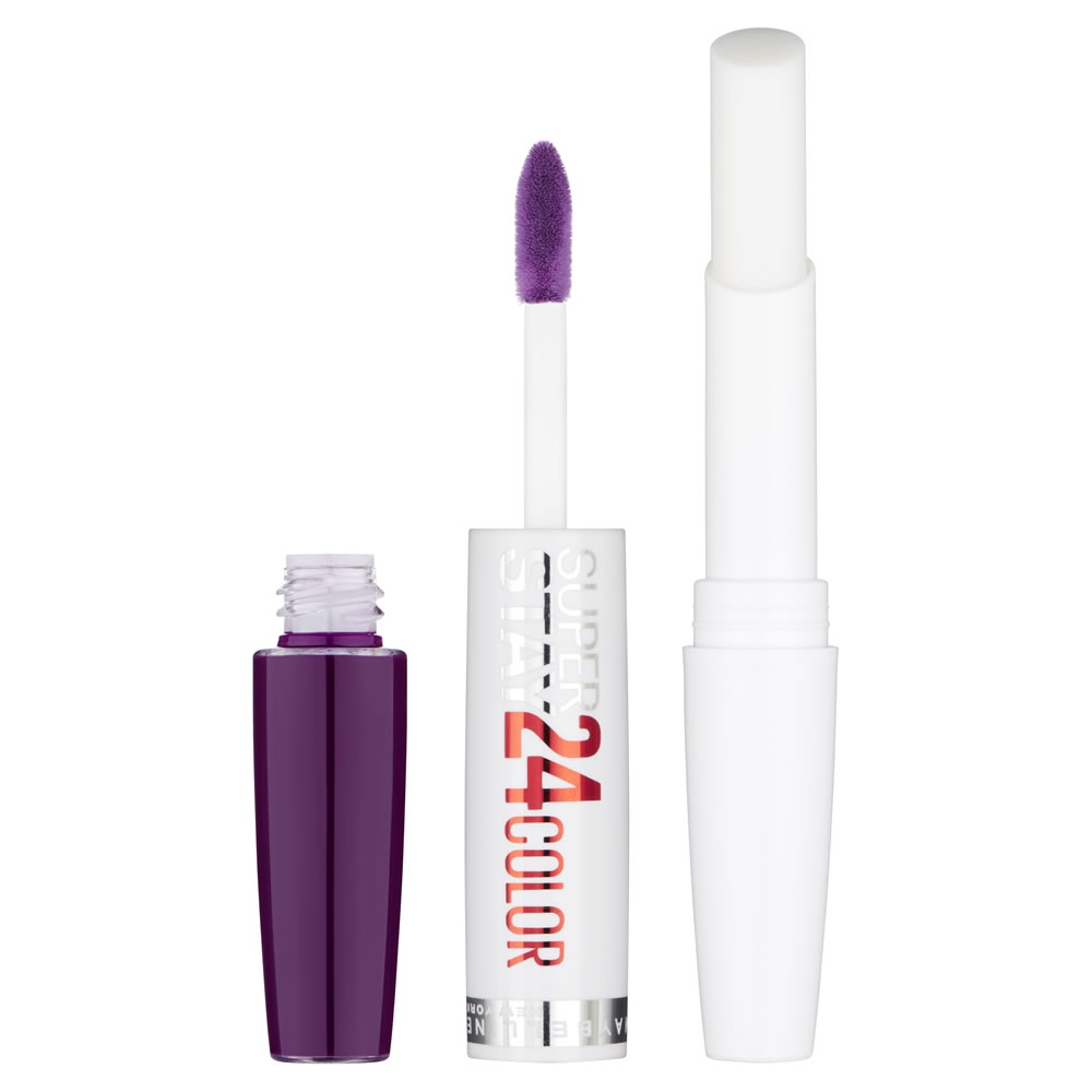 Maybelline SuperStay 24hr Super Impact Lipstick All Day Plum 363 Image 2