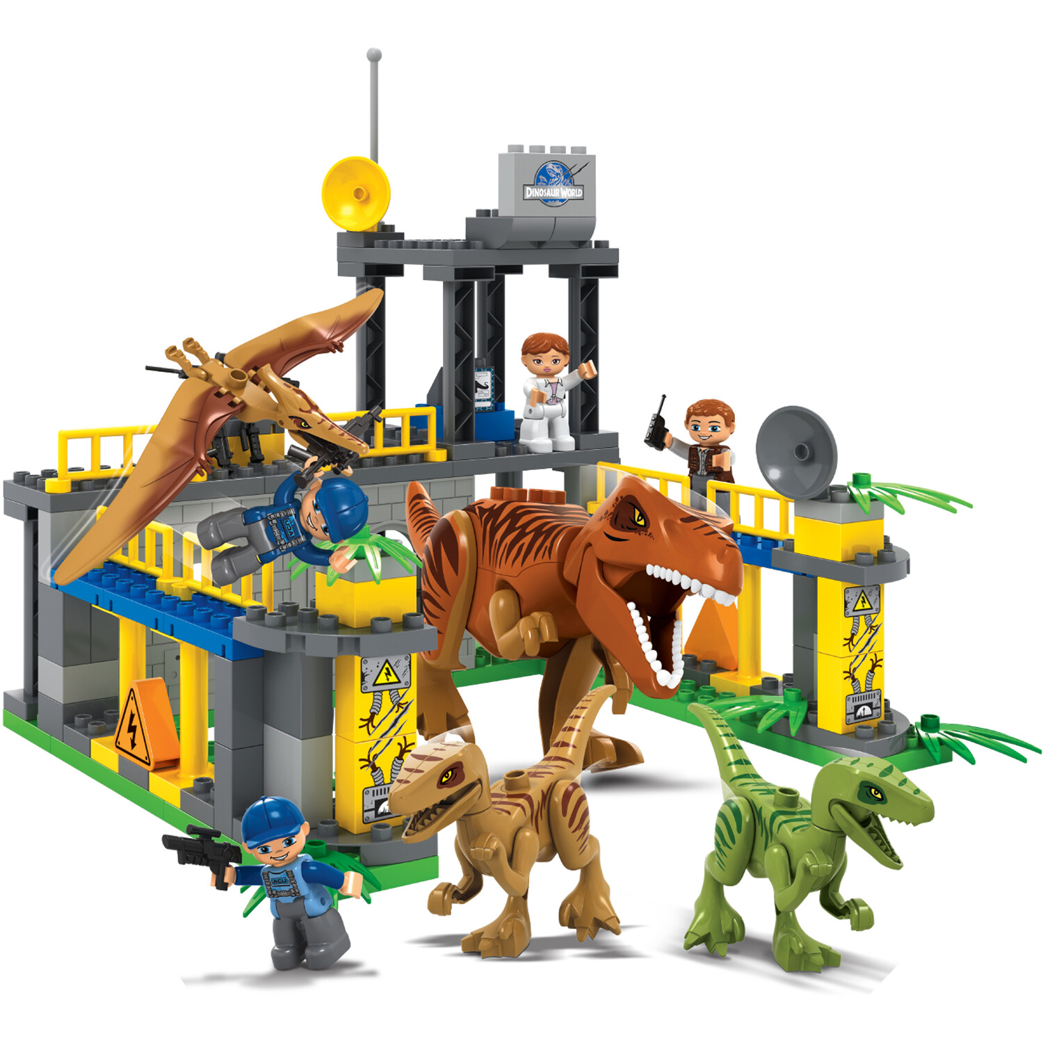 Imaginate 135 Piece Dinosaur Blocks Toy Image 1
