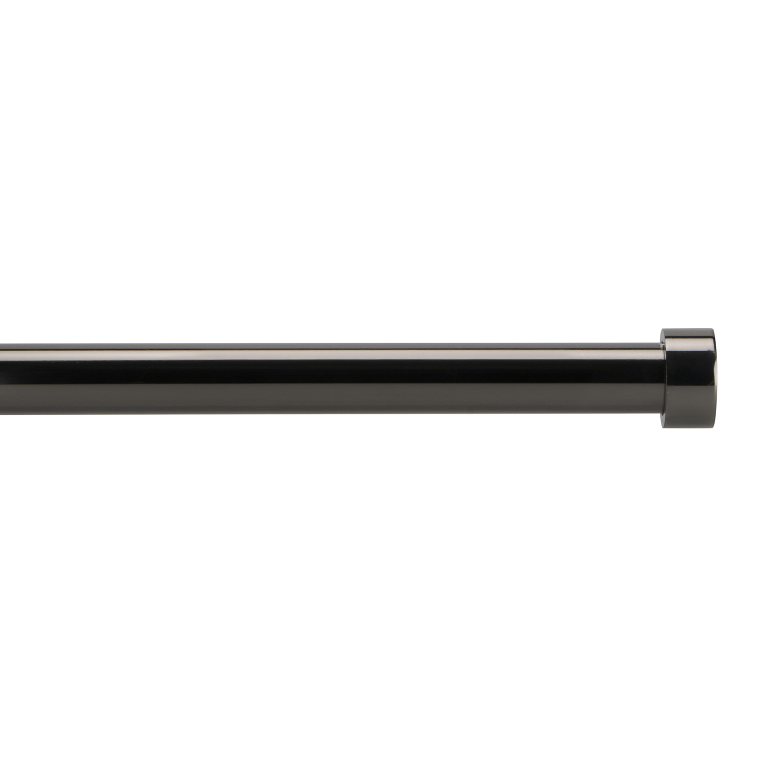 Stockholm 170 to 300cm Extendable Pewter Curtain Pole Image