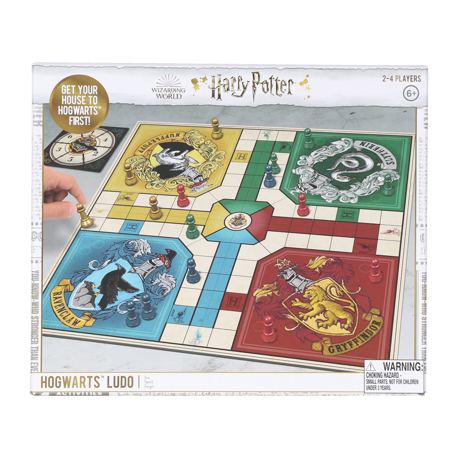 Harry Potter Hogwarts Ludo Board Game Image 1