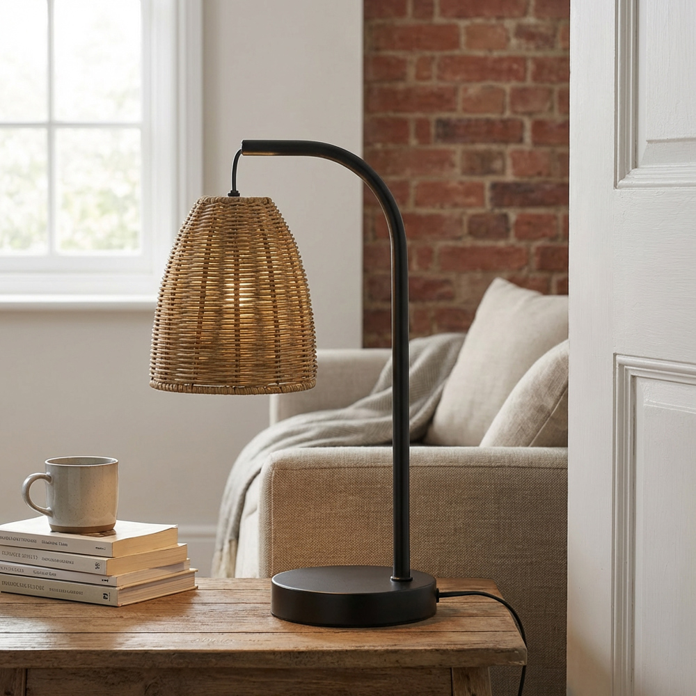 Rhyan Table Lamp - Black Image 5