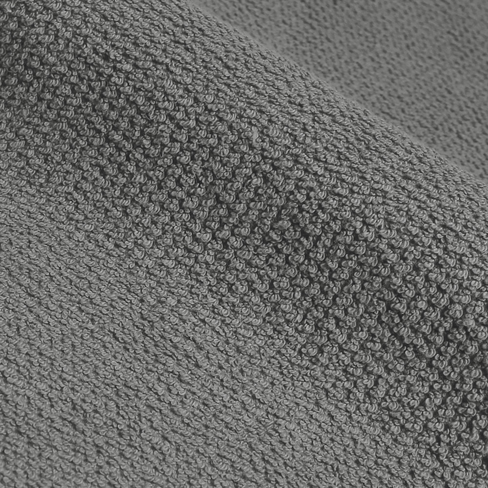 furn. Textured Cotton Cool Grey Hand Towel Image 3