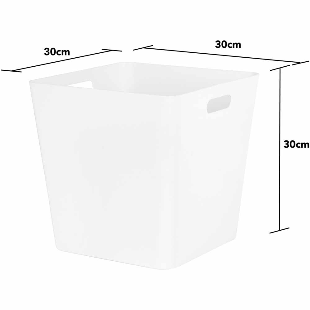 Wham 18L White Studio 15.01 Large Cube Set of 3 Image 4