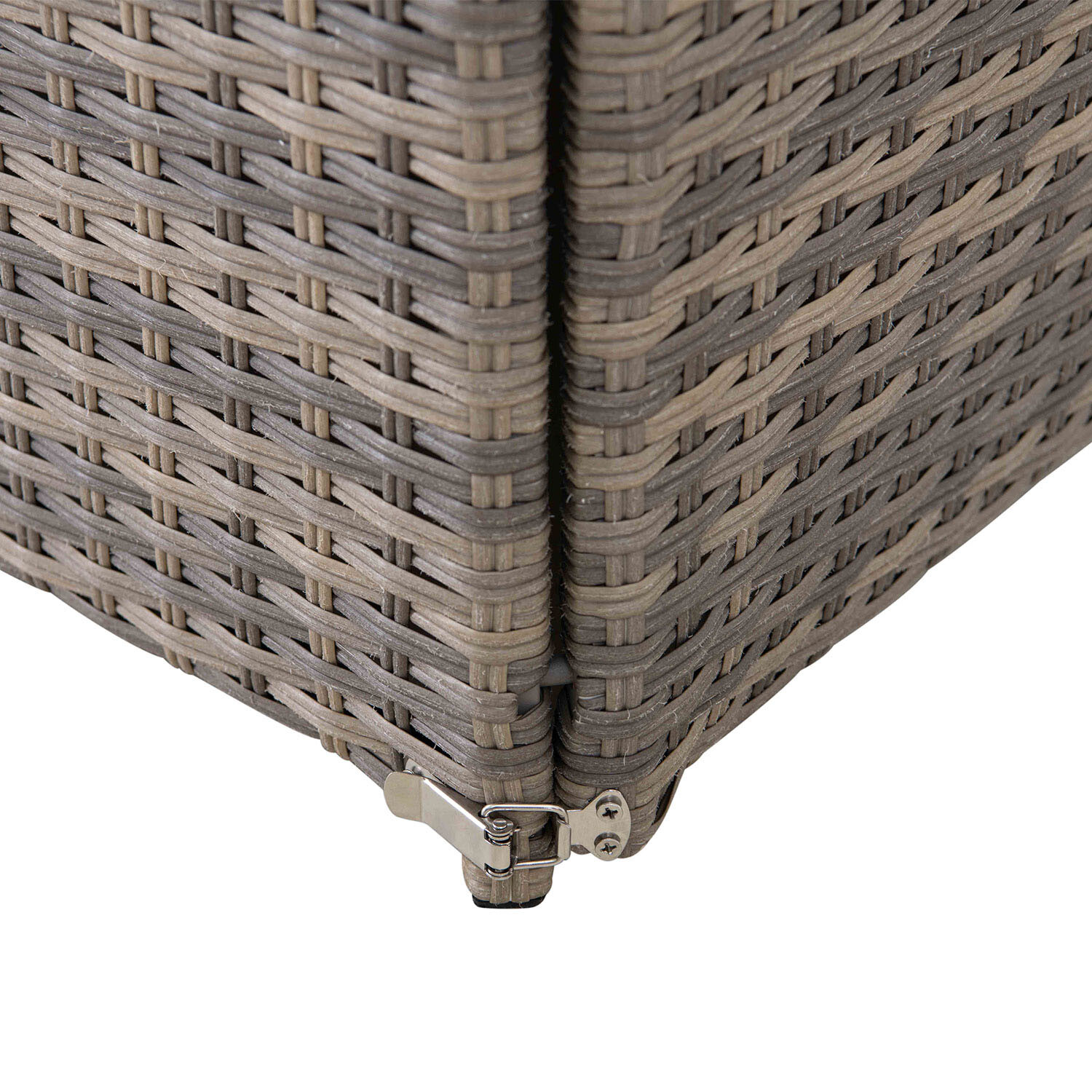 Matara 8 Seater Grey Outdoor Corner Conversation Set Image 11