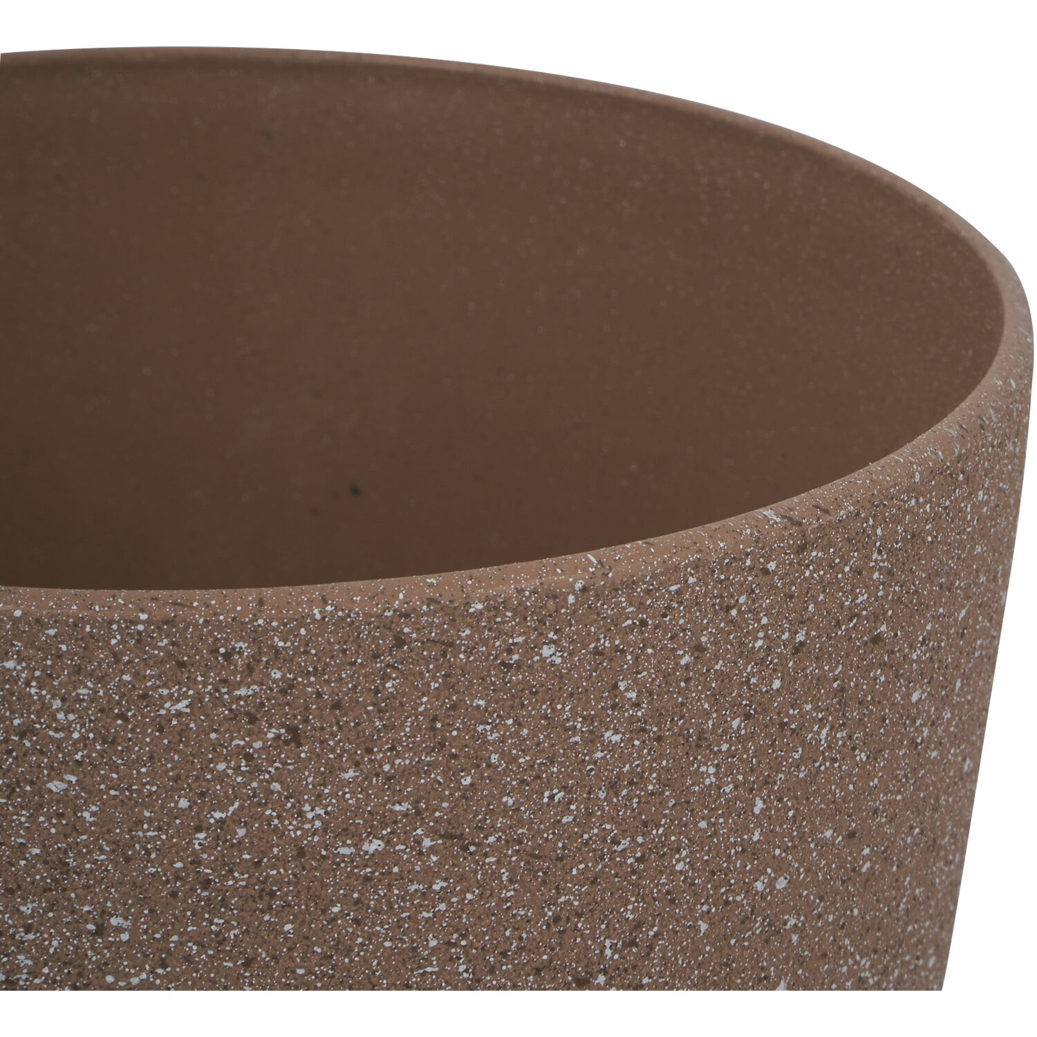 Sandstone Textured Plastic Plant Pot 17cm Image 2