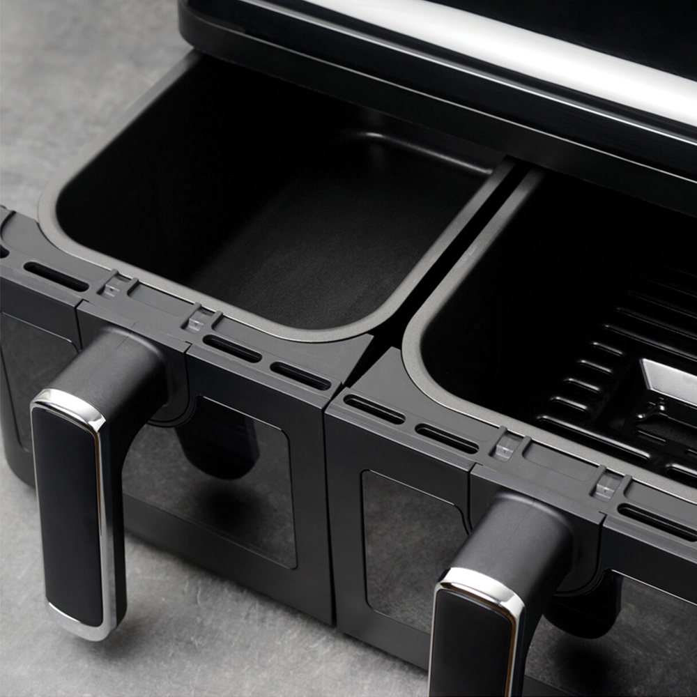 Kitchen Master Dual 8L Window Air Fryer Image 3