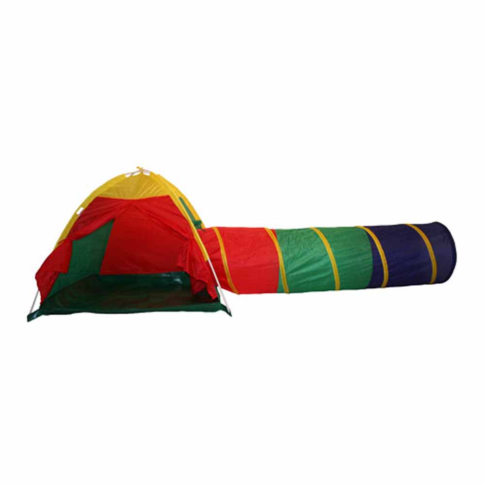 Charles Bentley Children's 3 In 1 Adventure Indoor /Outdoor Teepee Play Tent Set Image 2