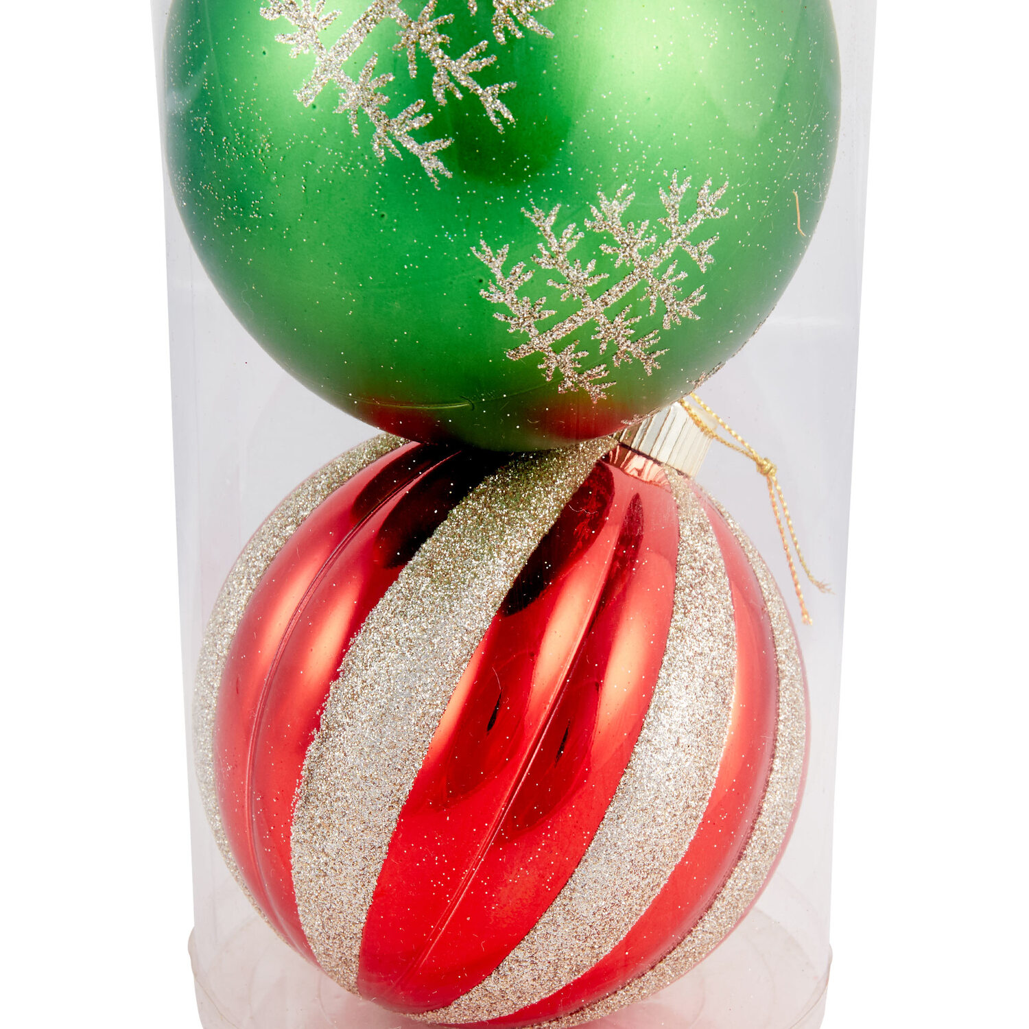 Pack of 4 Sleigh Bells Ring Baubles Image 4
