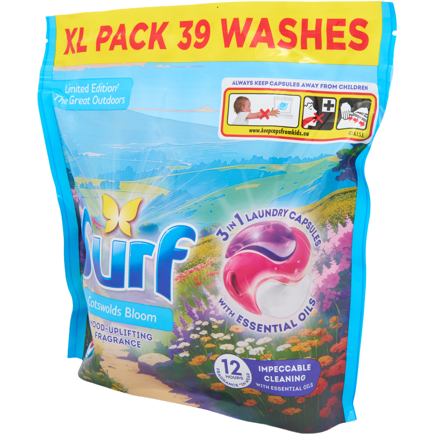 Surf 3 in 1 Scented Laundry Capsules Image 3