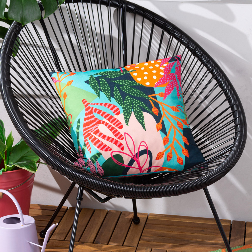 furn. Coralina Multicolour Floral Outdoor Cushion Image 2