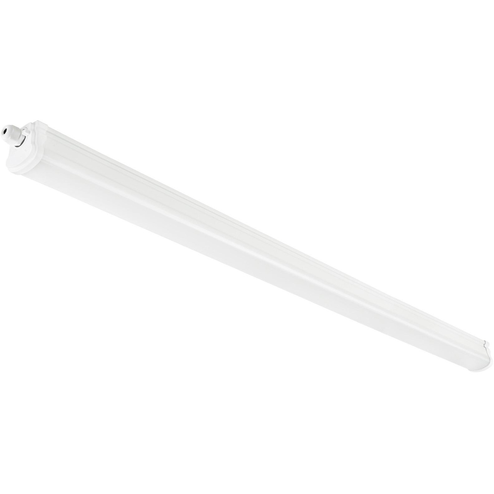 Nordlux Oakland 120 Single White LED Batten Light Fitting Image 1