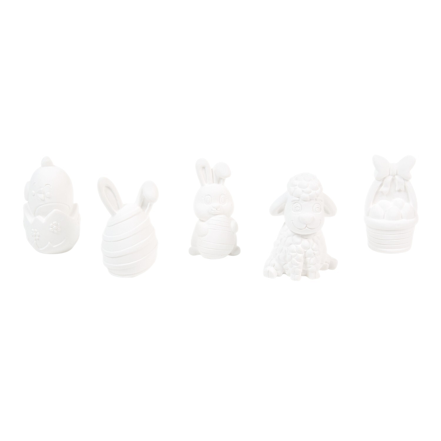 Easter Character Set White Image 2