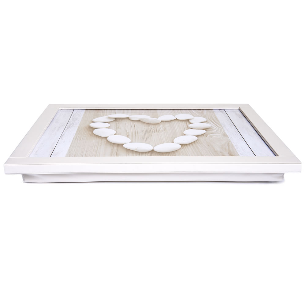 Wilko Lap Tray Pebble Design Wilko