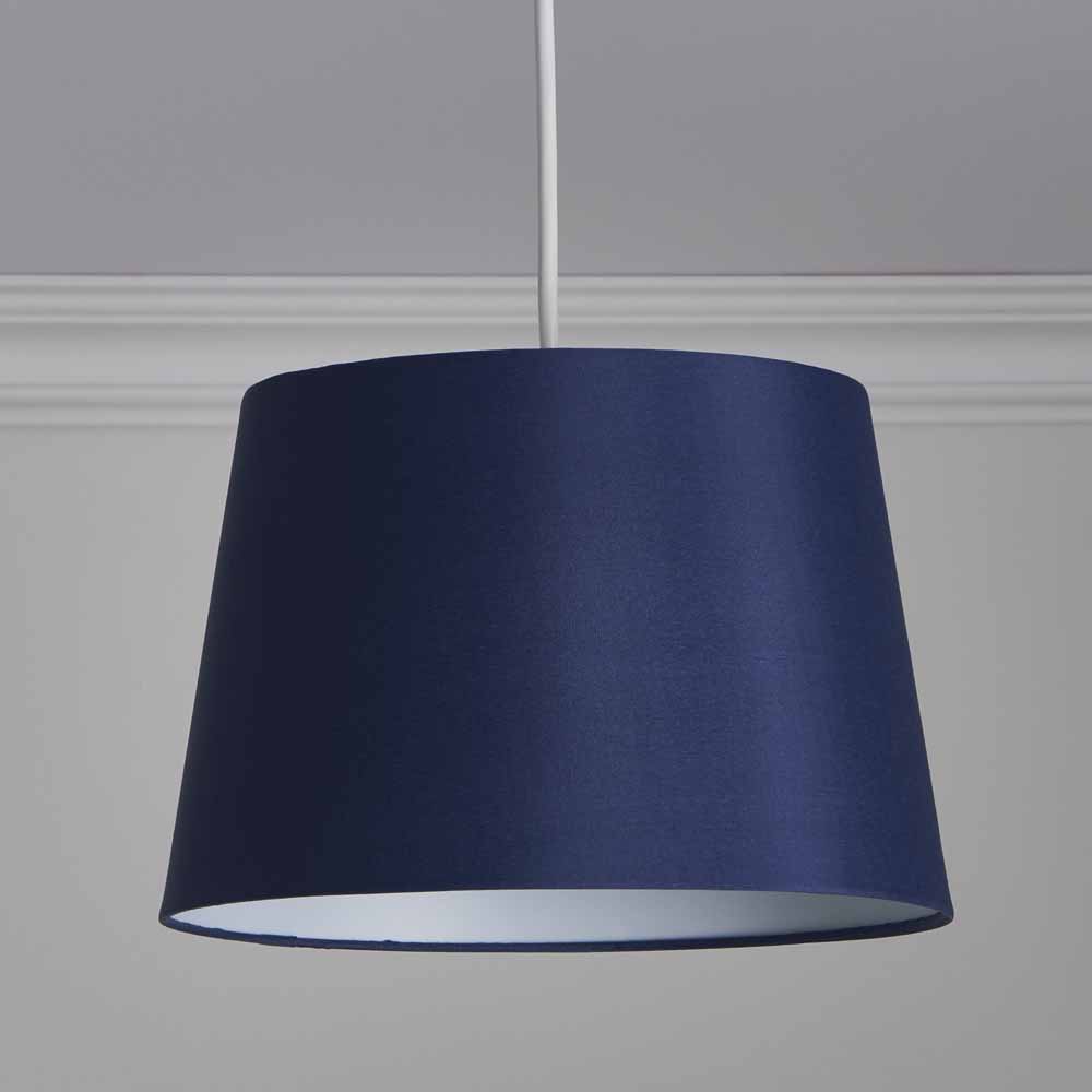 Wilko Navy Tapered Shade Wilko