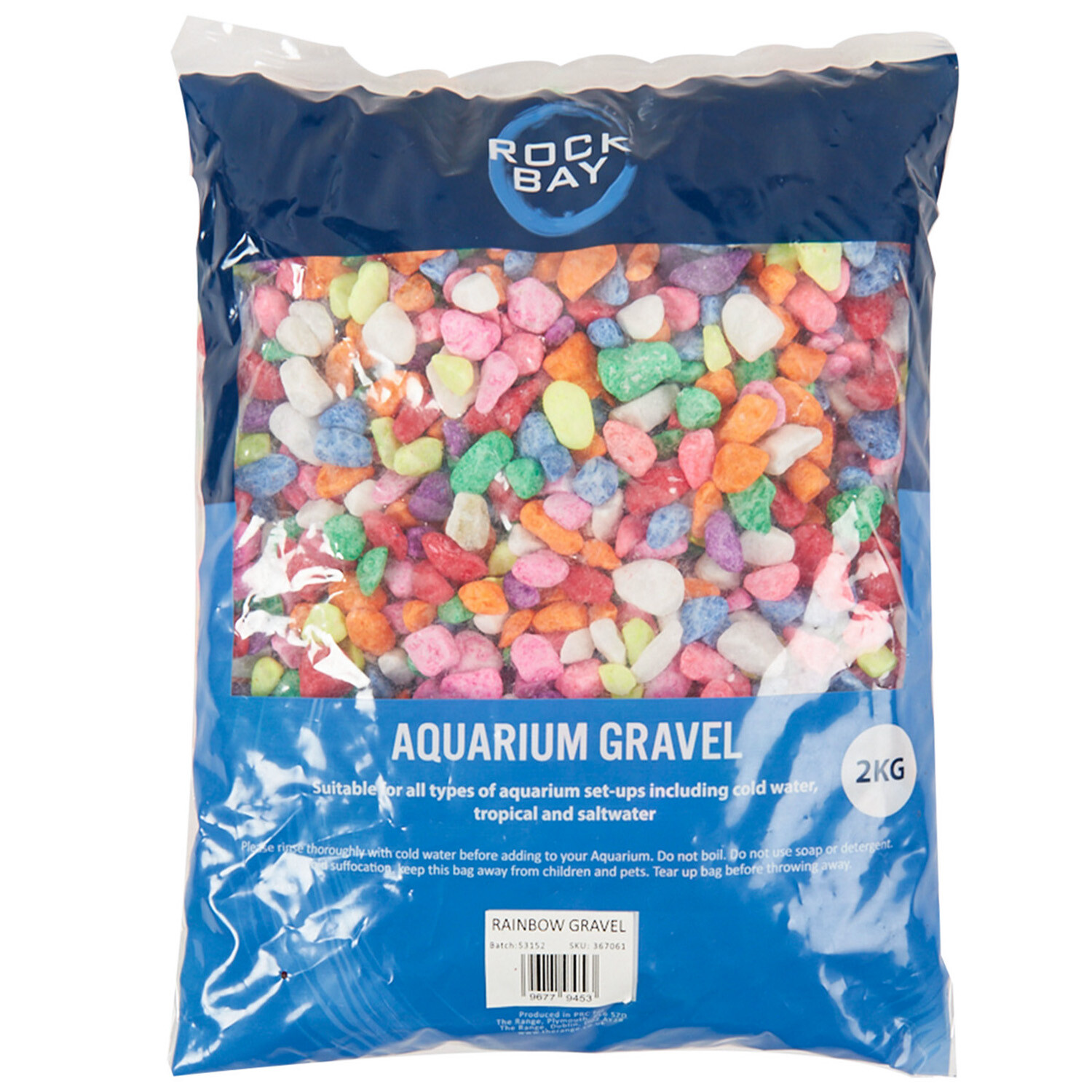 Rock Bay Aquarium Gravel - Multicolour Image 1