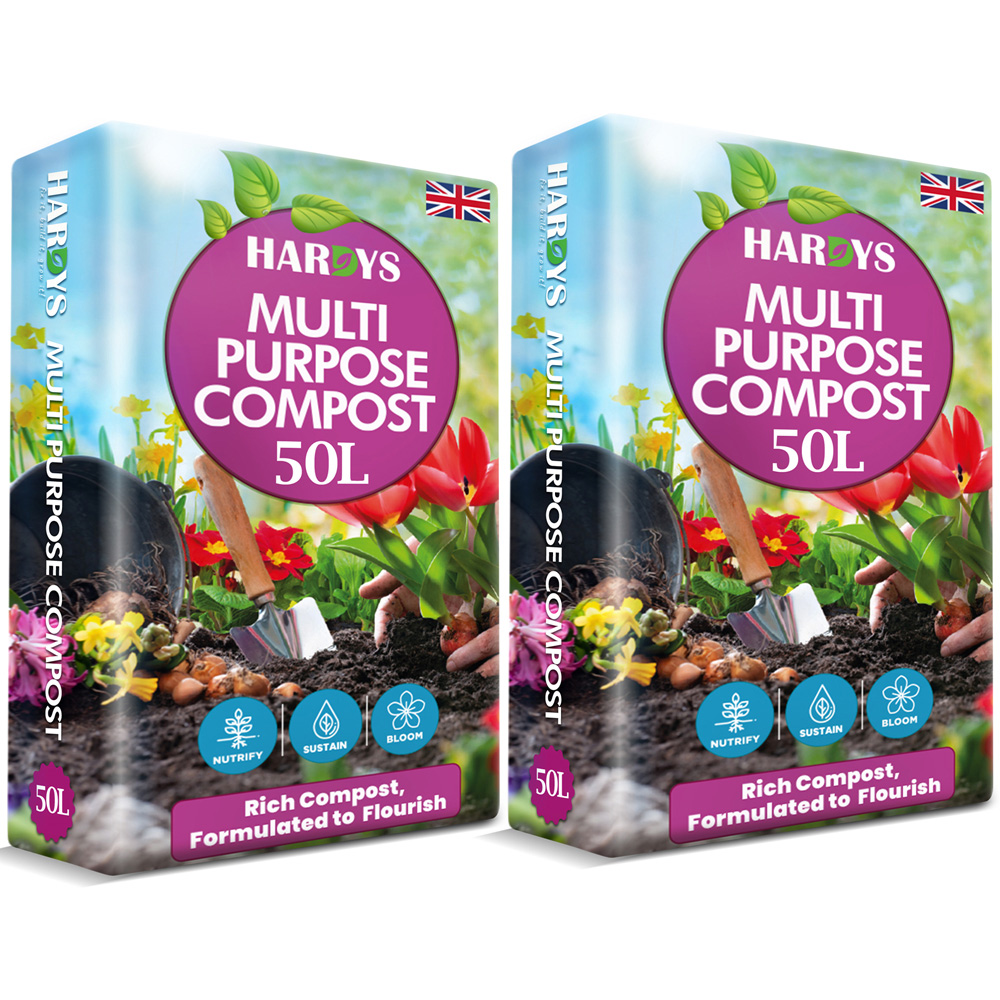 Hardys Multipurpose Compost Soil 100L Image 1