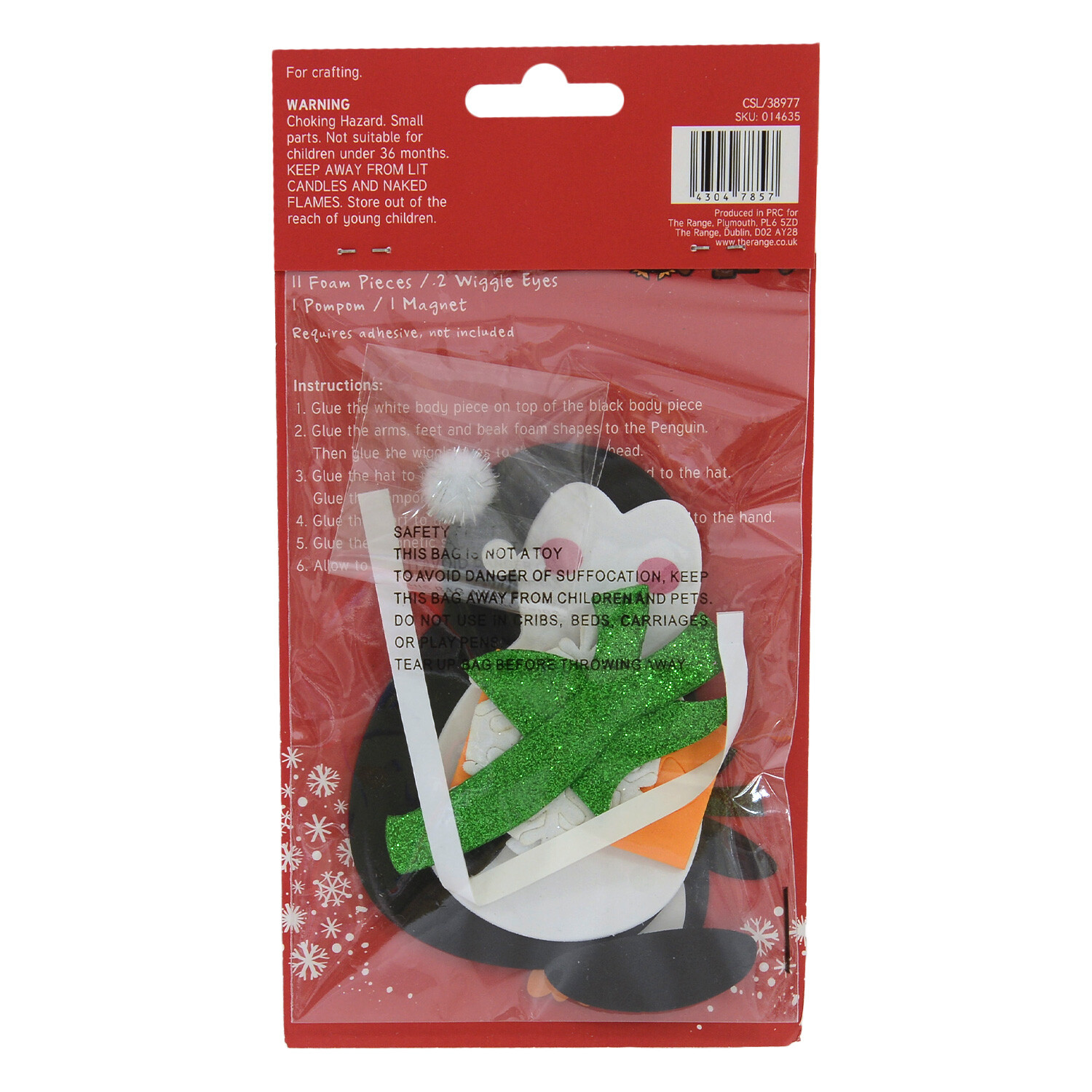 Crafty Club Make Your Own Foam Christmas Character Image 6