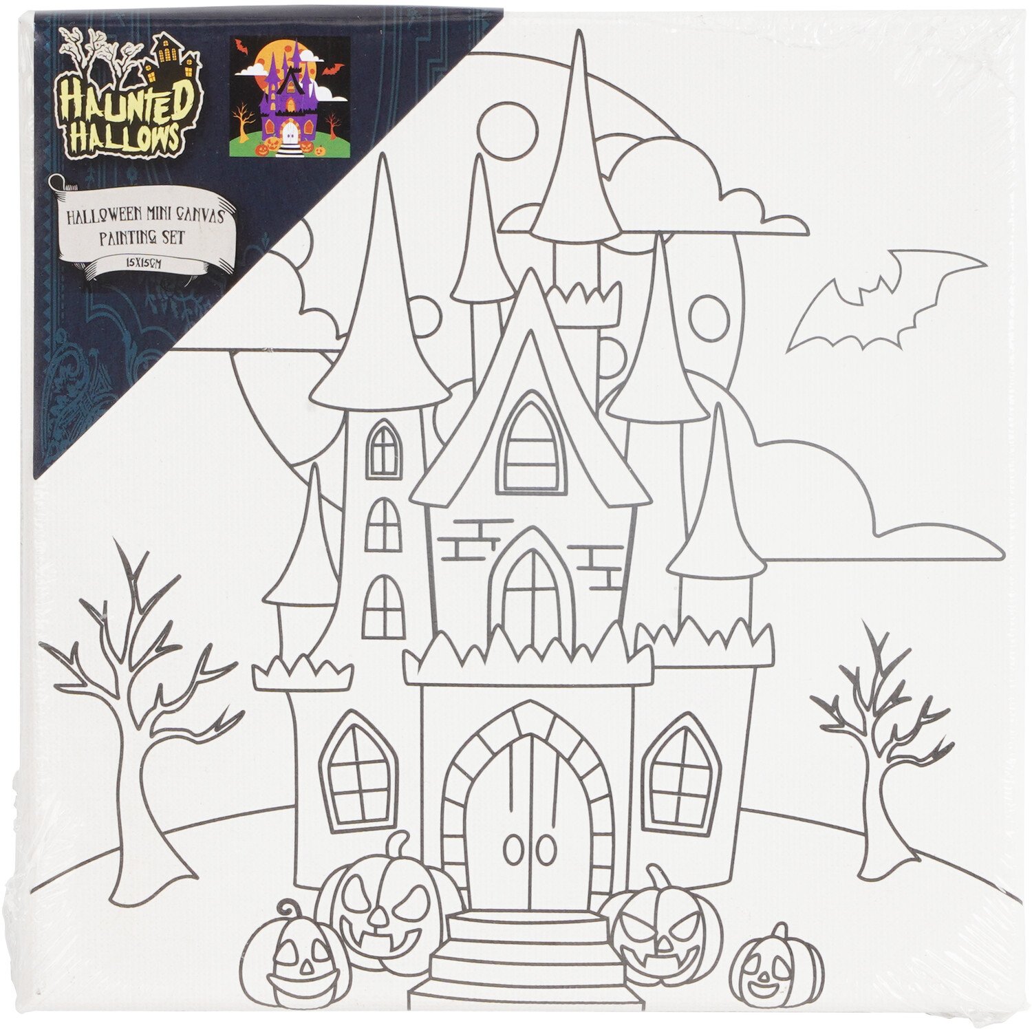 Halloween Mini Canvas Painting Set Image 12