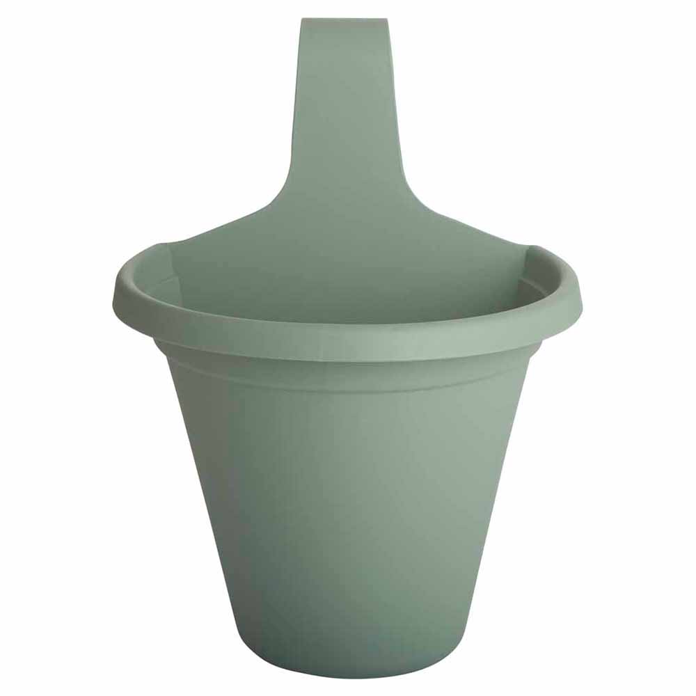 Clever Pots Sage Green Plastic Hanging Pot Image 1