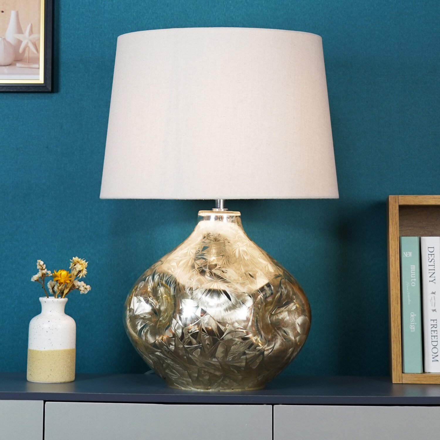 Haisley Table Lamp Champagne Image 3