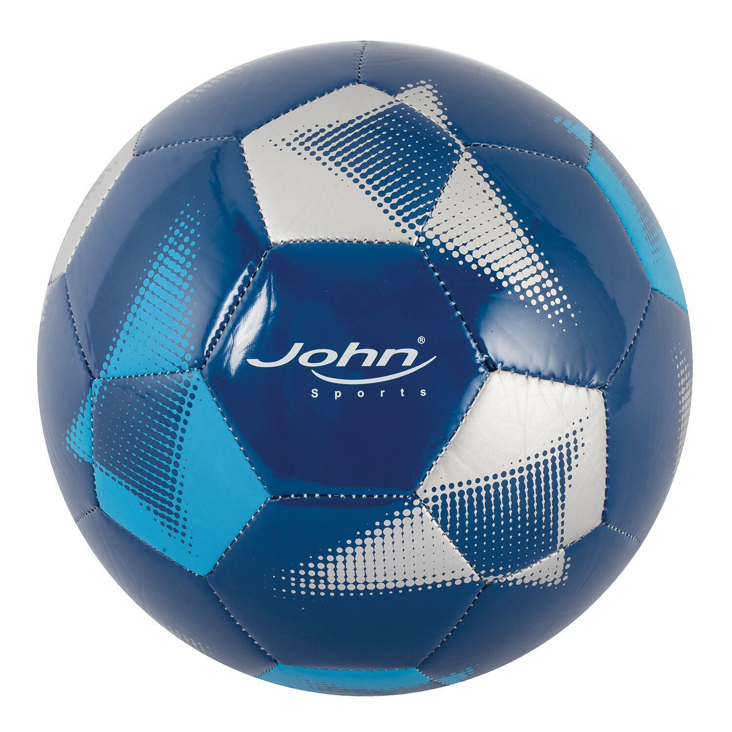 Classic Euro Stitched Sports Ball Size 5  - Multicolour Image 1
