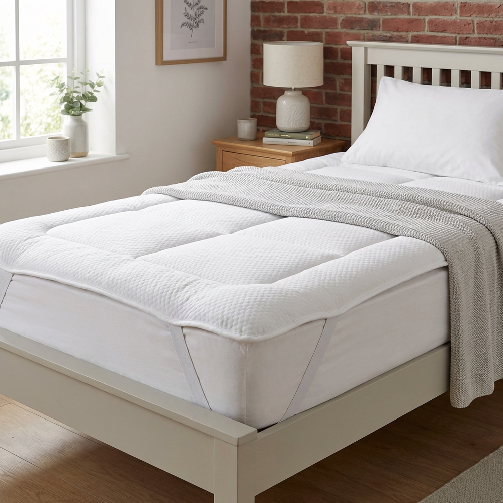 Divante Deep Fill Mattress Topper - White / Single Image 6