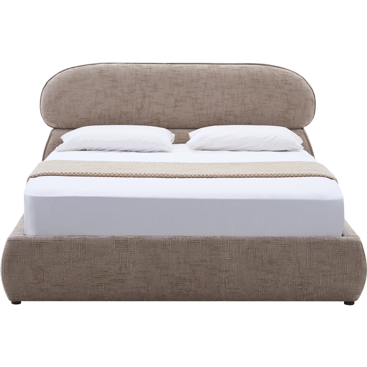 Margot Ottoman Bed Brown Double Image 5