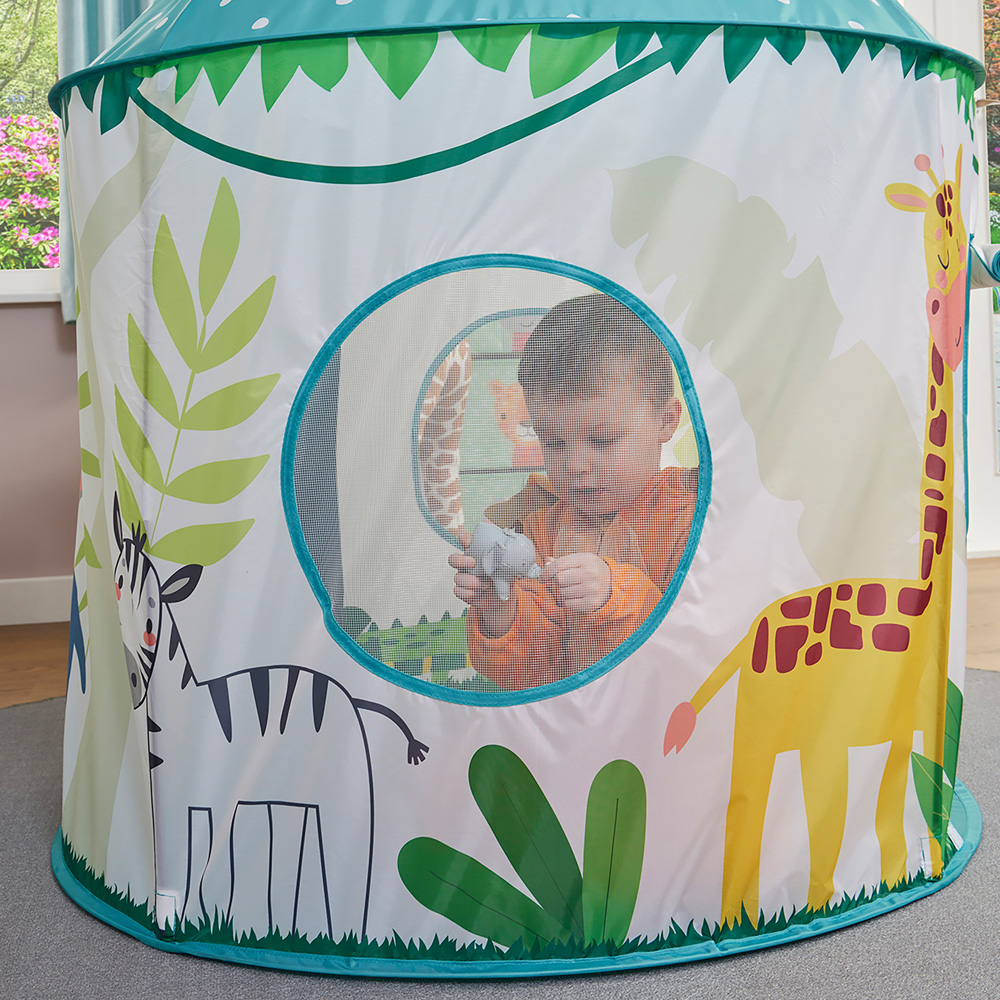 Liberty House Toys Kids Jungle Play Tent and Play Mat Set Image 5