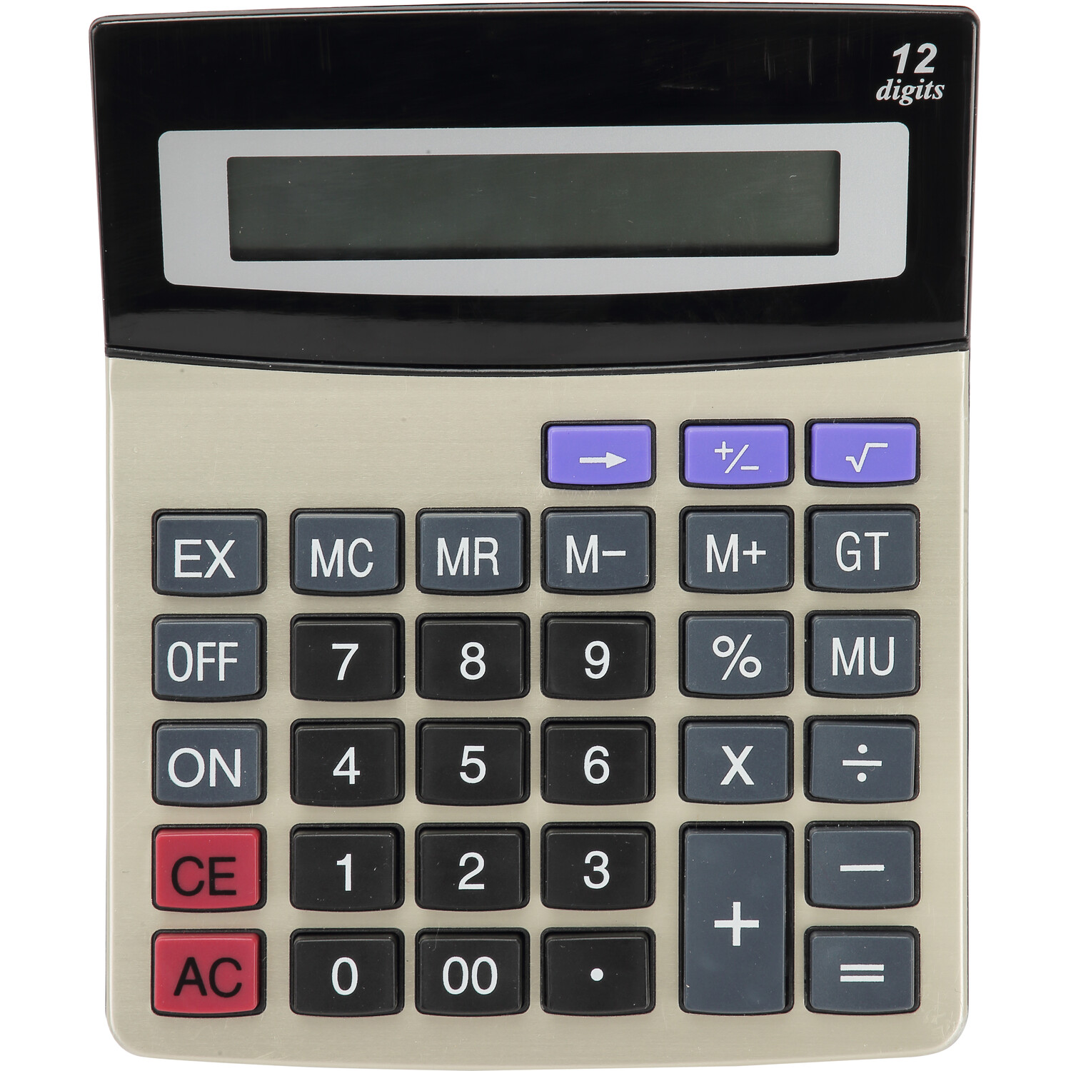 12 Digit Large Calculator Image