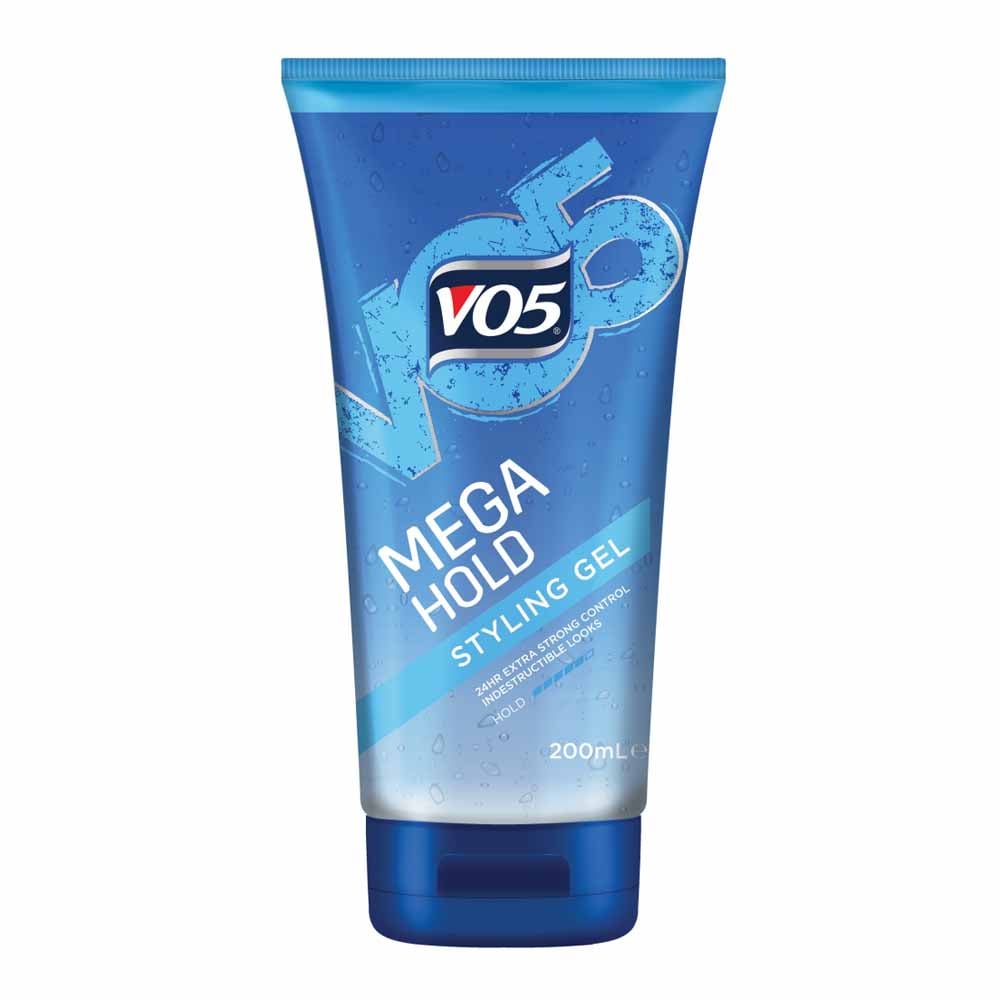 VO5 Mega Hold Styling Gel 200ml Image 1