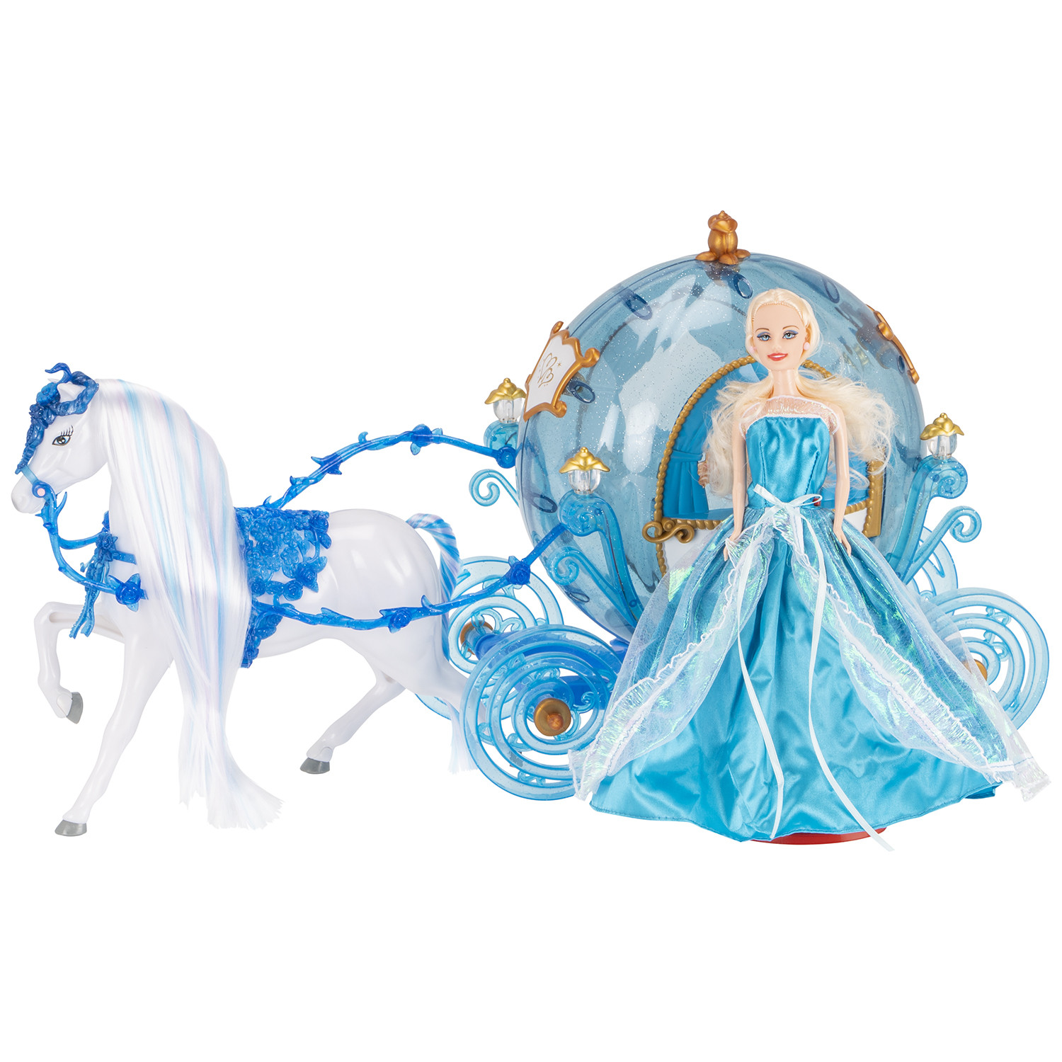 Horse and Carriage with Doll Image 2