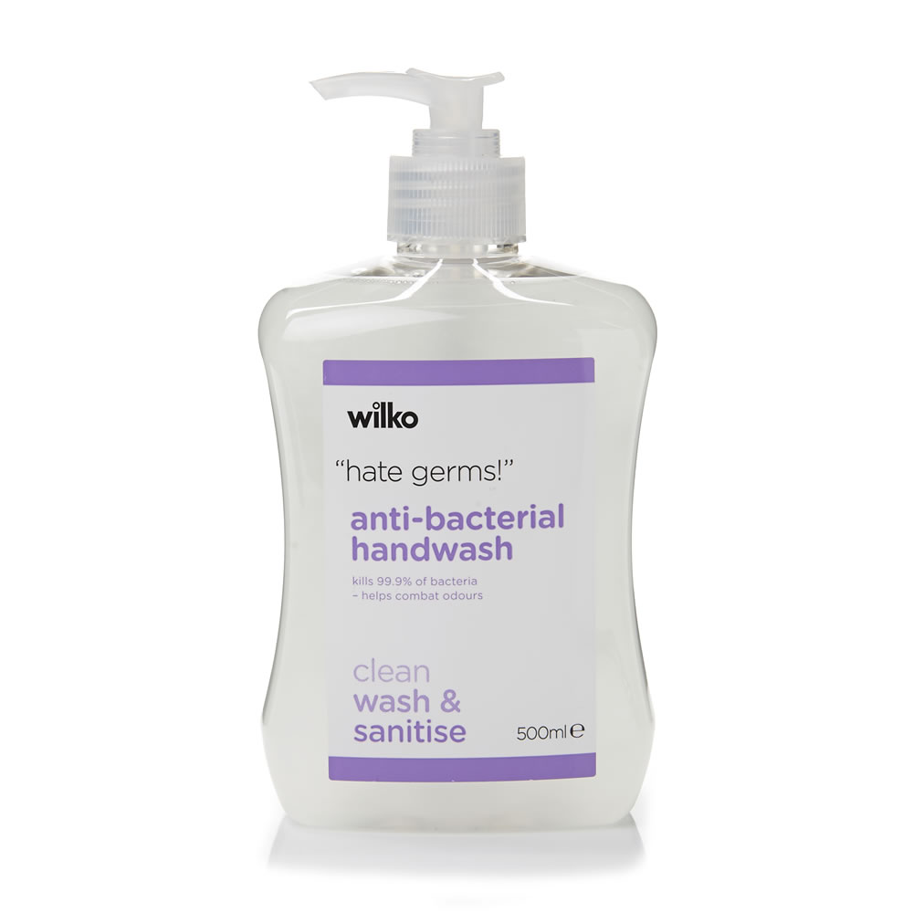 Wilko Antibacterial Nourishing Hand Wash 500ml Image