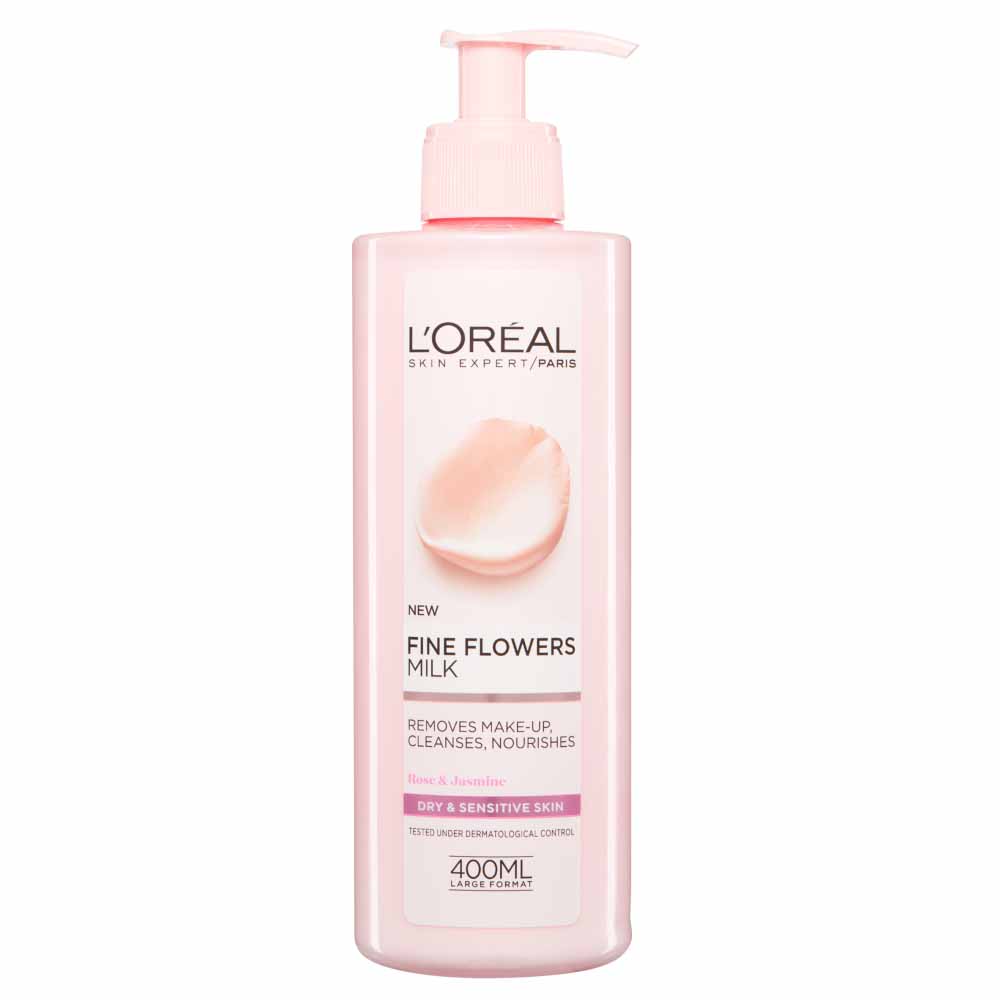 L'Oréal Paris Skin Expert Fine Flowers Cleansing 400ml Image 1