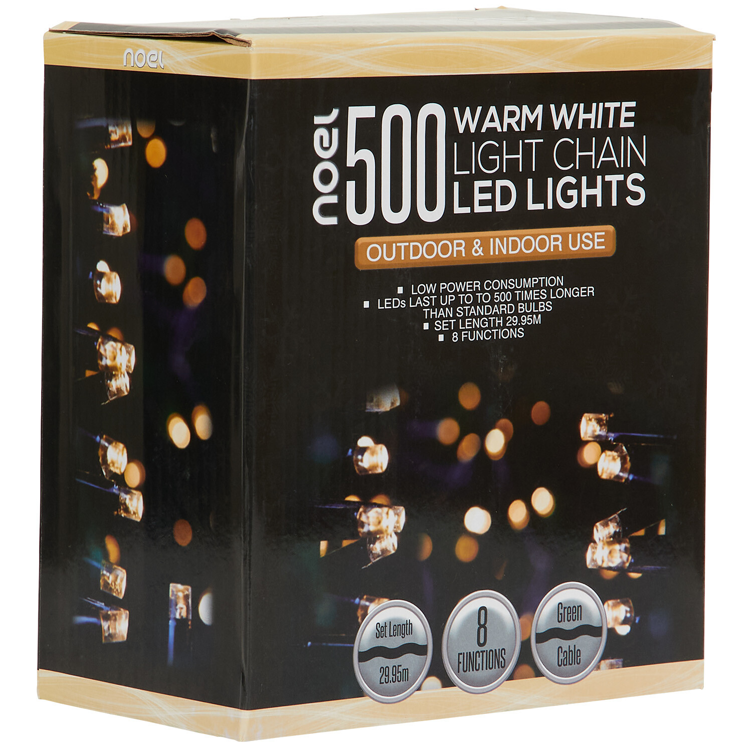 500 Classic Light Chain Warm White - White Image 2