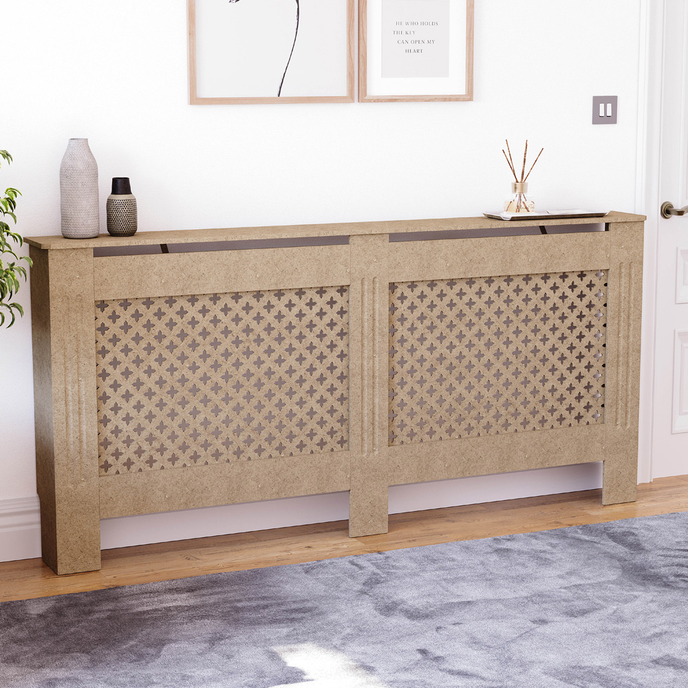 VIDA DESIGNS Oxford Unfinished Radiator Cover XL Image 2