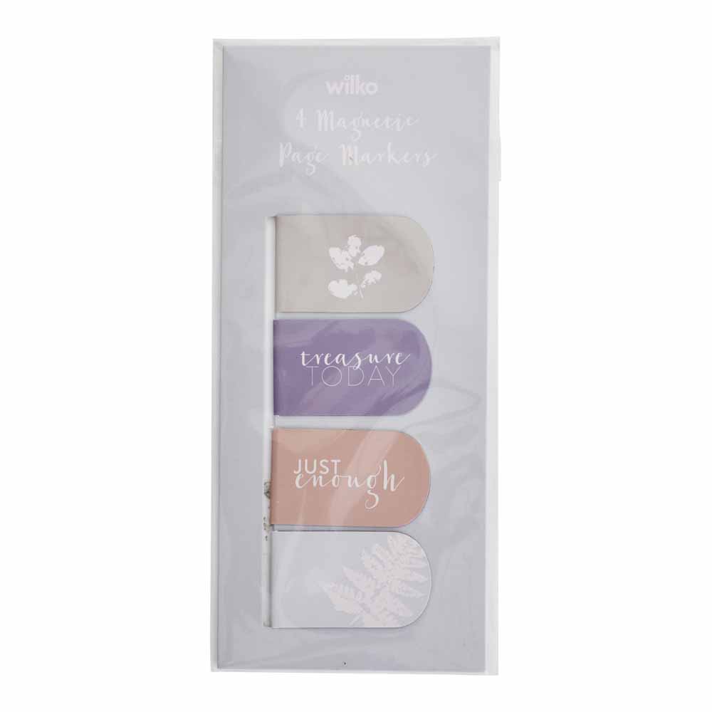 Wilko Tranquil Magnetic Page Markers Image 1