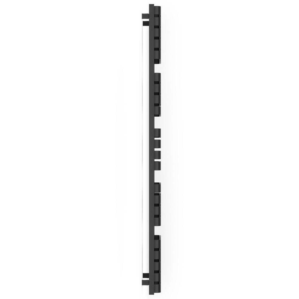 Terma Warp T One Soft Matt Black Electric Towel Rail 1695 x 500mm Image 5