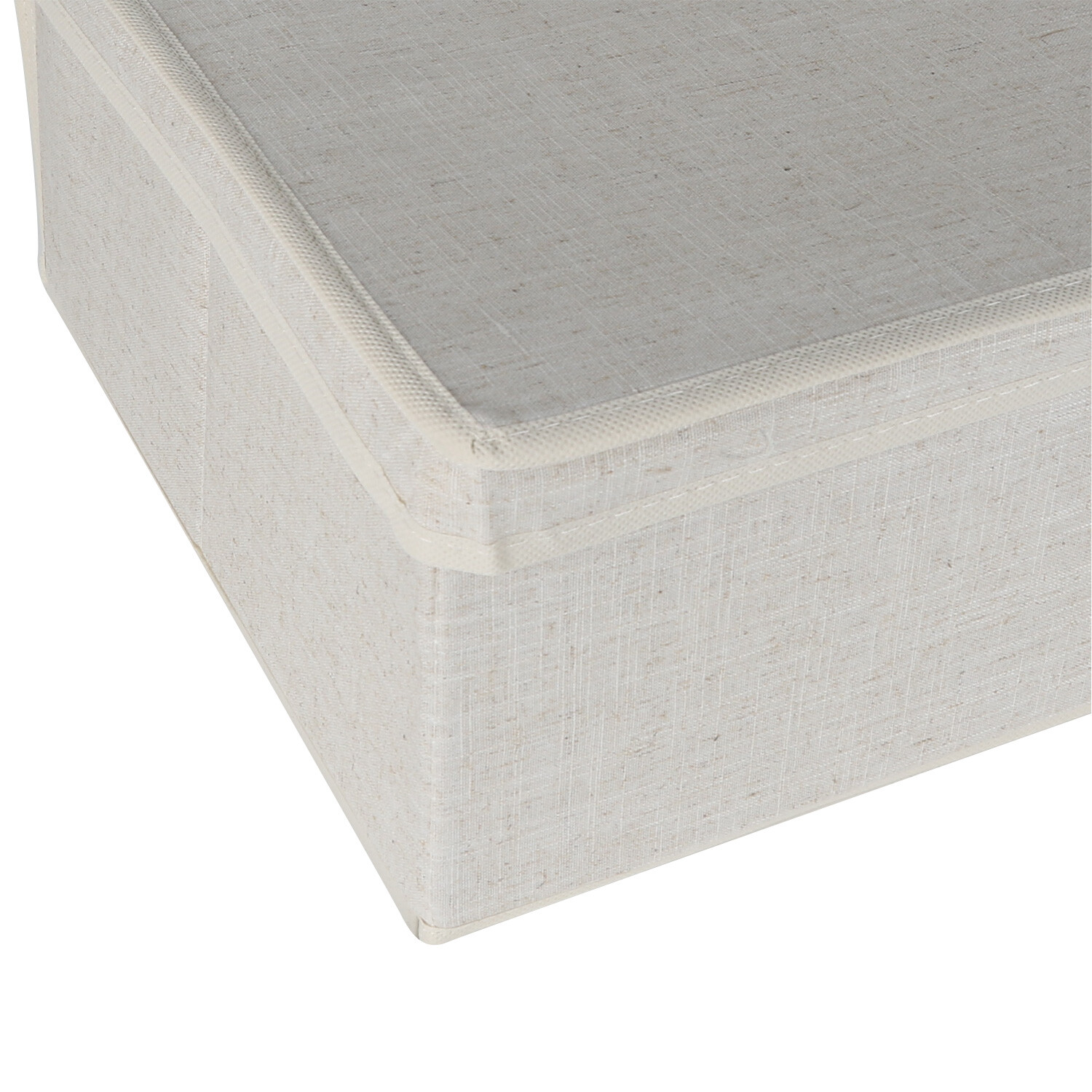 Large Cream Under Bed Storage Box Image 4