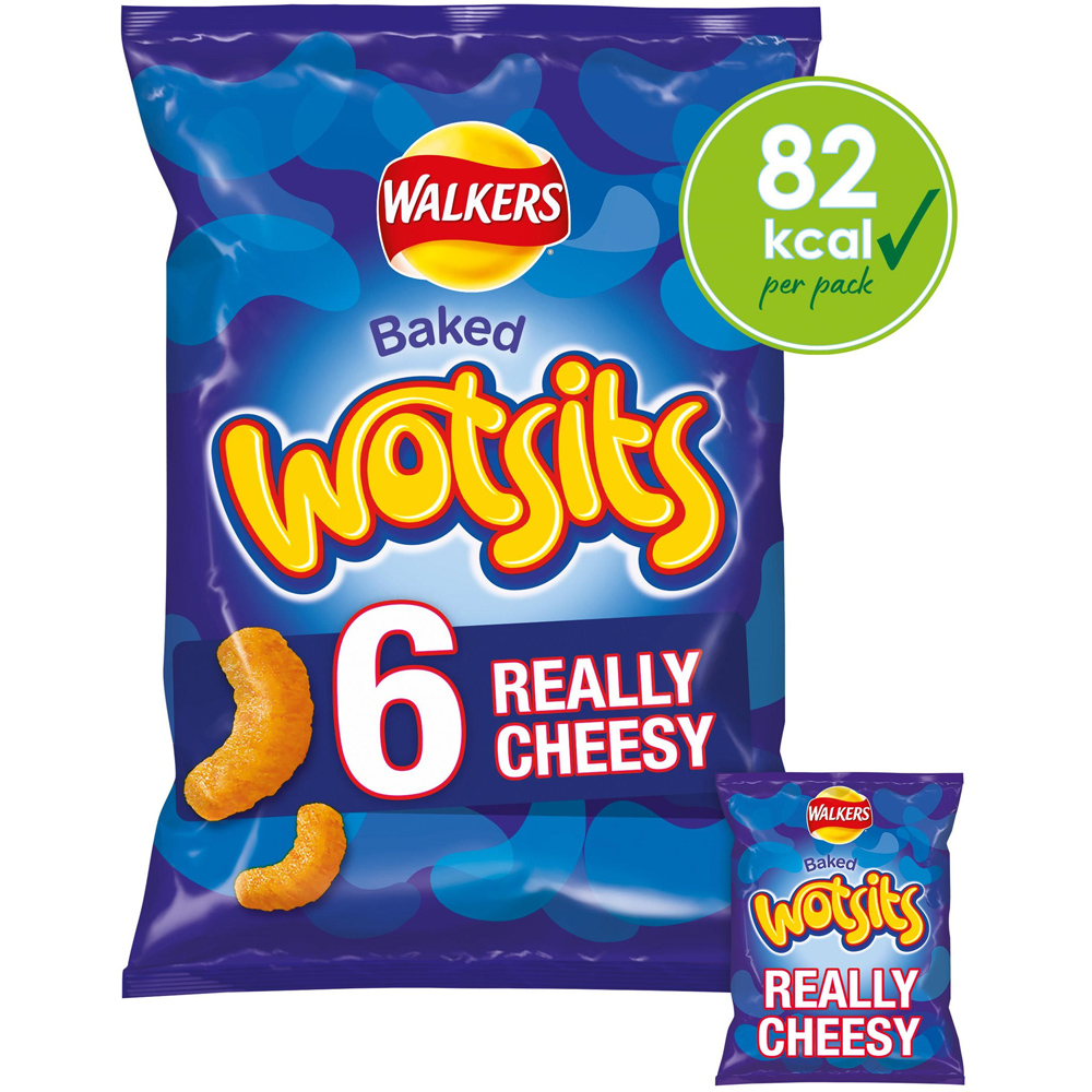 Walkers Wotsits Really Cheesy 6 Pack Image