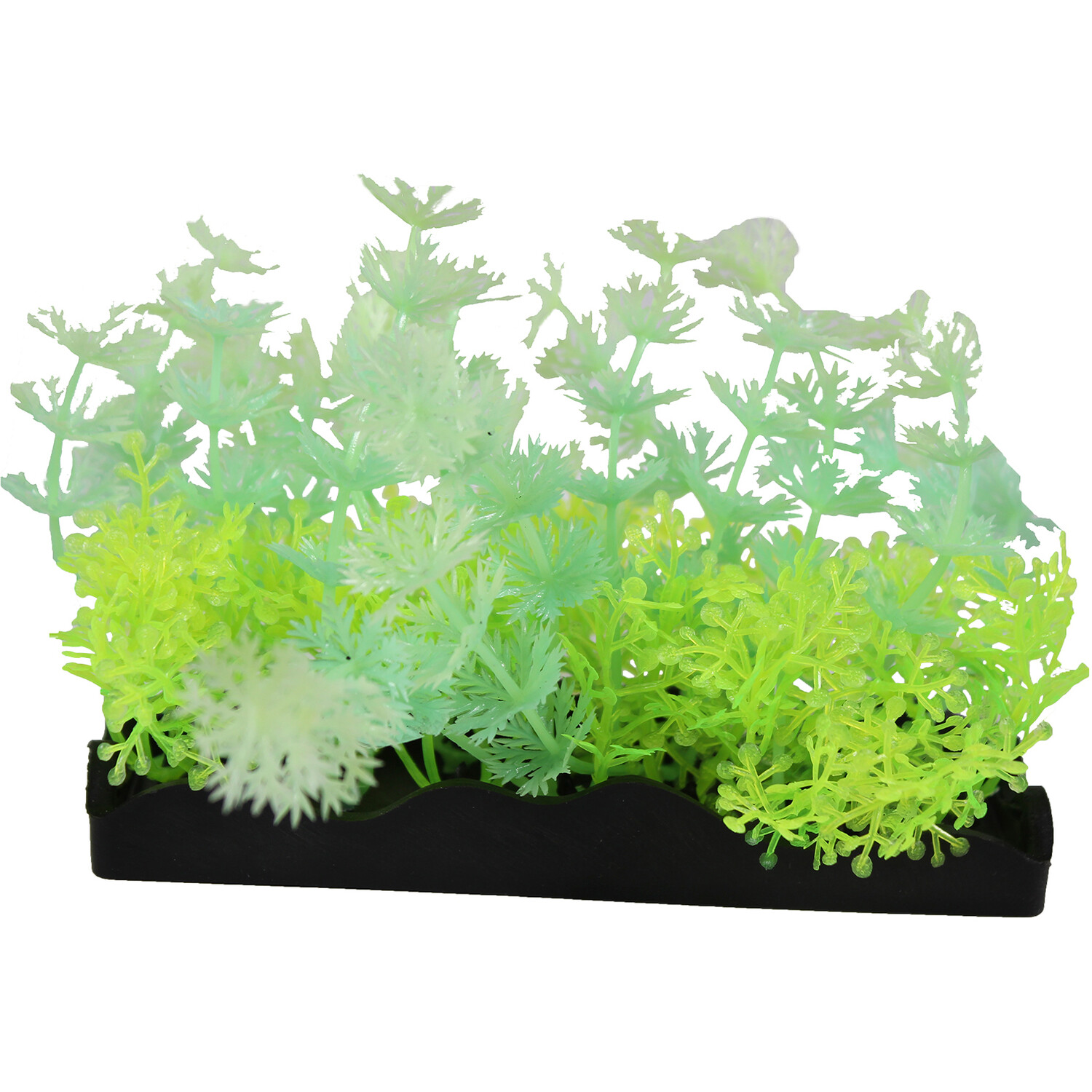 Glow Hedge Aquarium Ornament Green Image 1