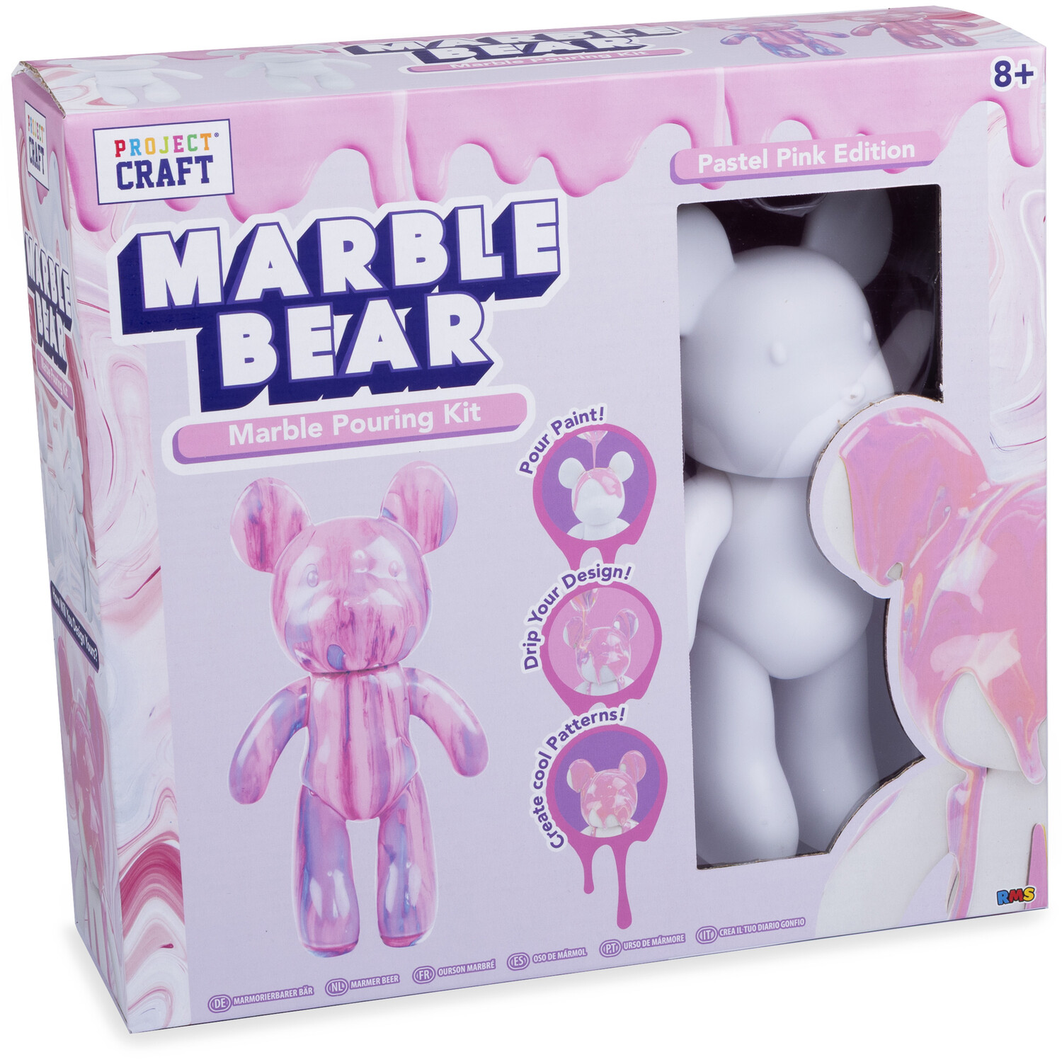 Giant Paint Pour Marble Bear Kit Image 2