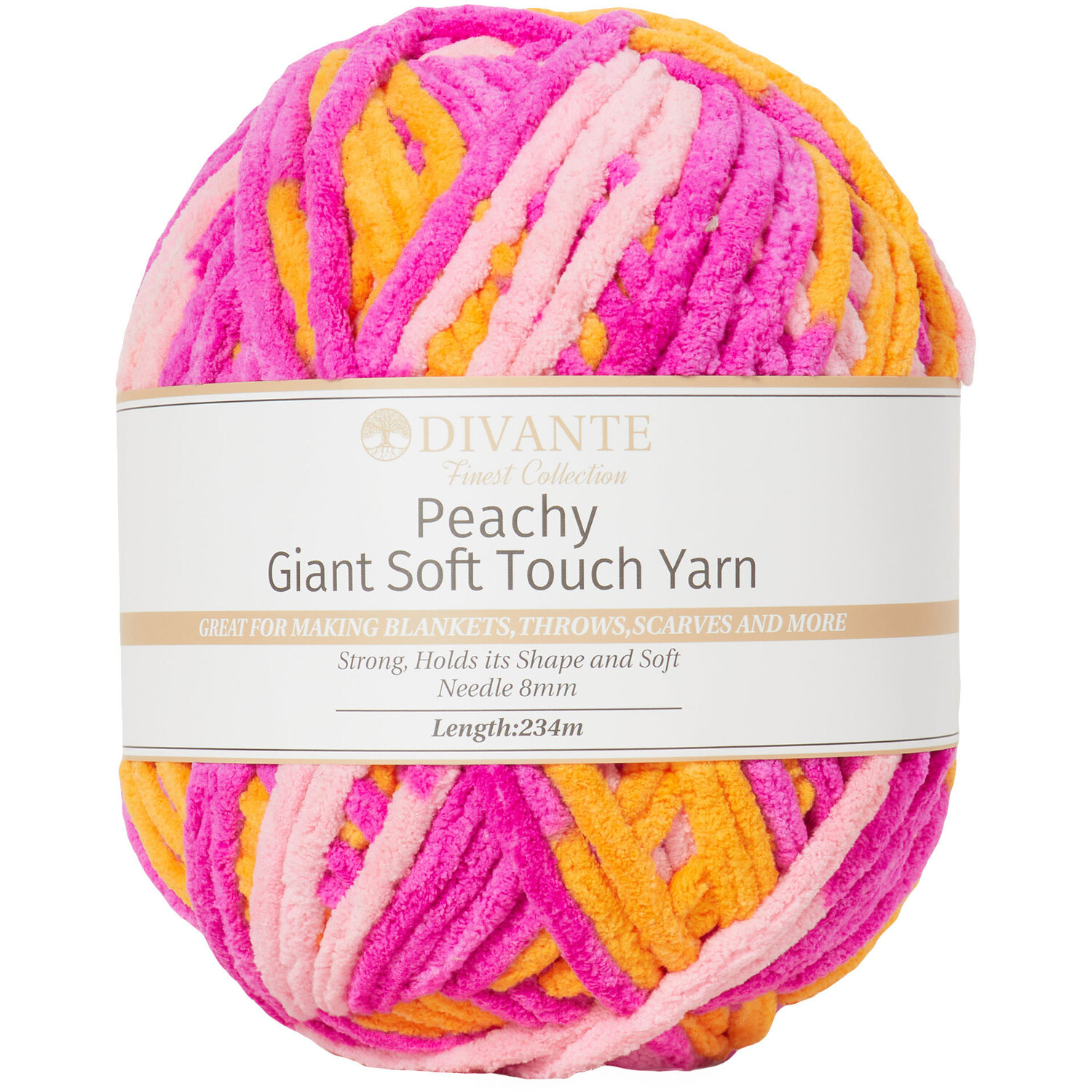 Divante Peachy Giant Soft Touch Yarn 309g Image 1