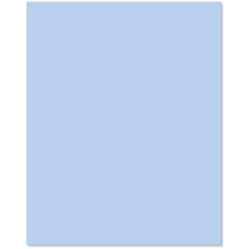 Warren Reed Designer Pale Cornflour Blue Glass Kitchen Splashback 75 x 60cm Image 2