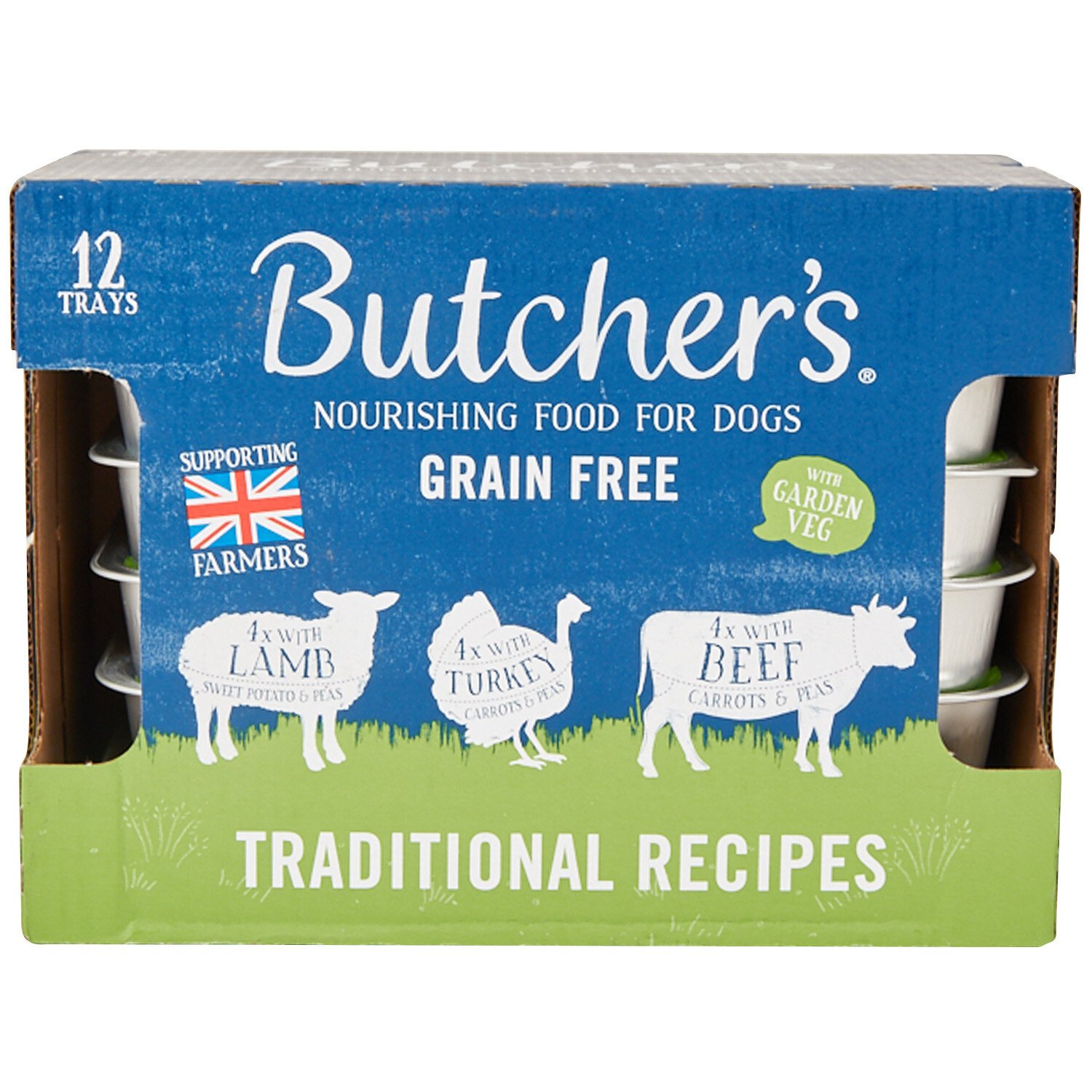 Butchers Traditional Recipes 12x150g - Blue Image 1