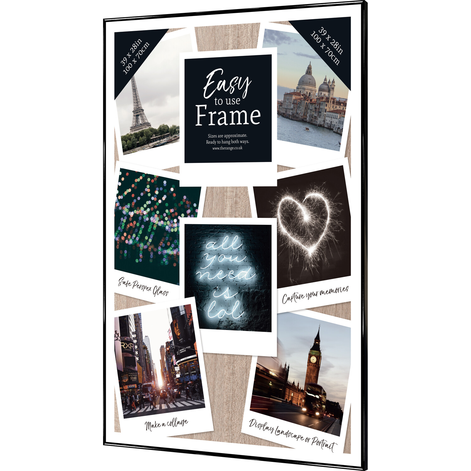 Easy Poster Frame - Black / 39x28in Image 4