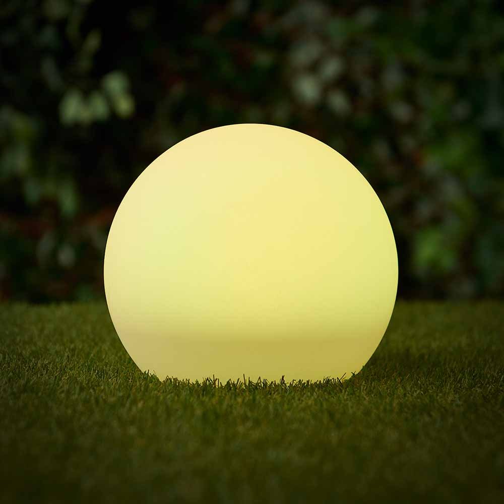 Wilko Colour Changing LED Round Solar Mood Light Image 2